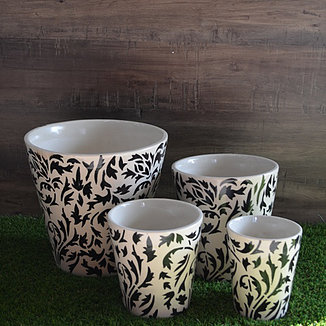 Big pot outdoor  4 pieces set